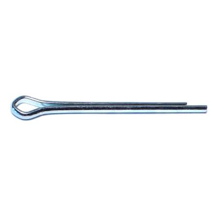 Midwest Fastener Cotter Pin, 1/4 in Dia, 1-1/2 in L, Steel 930282